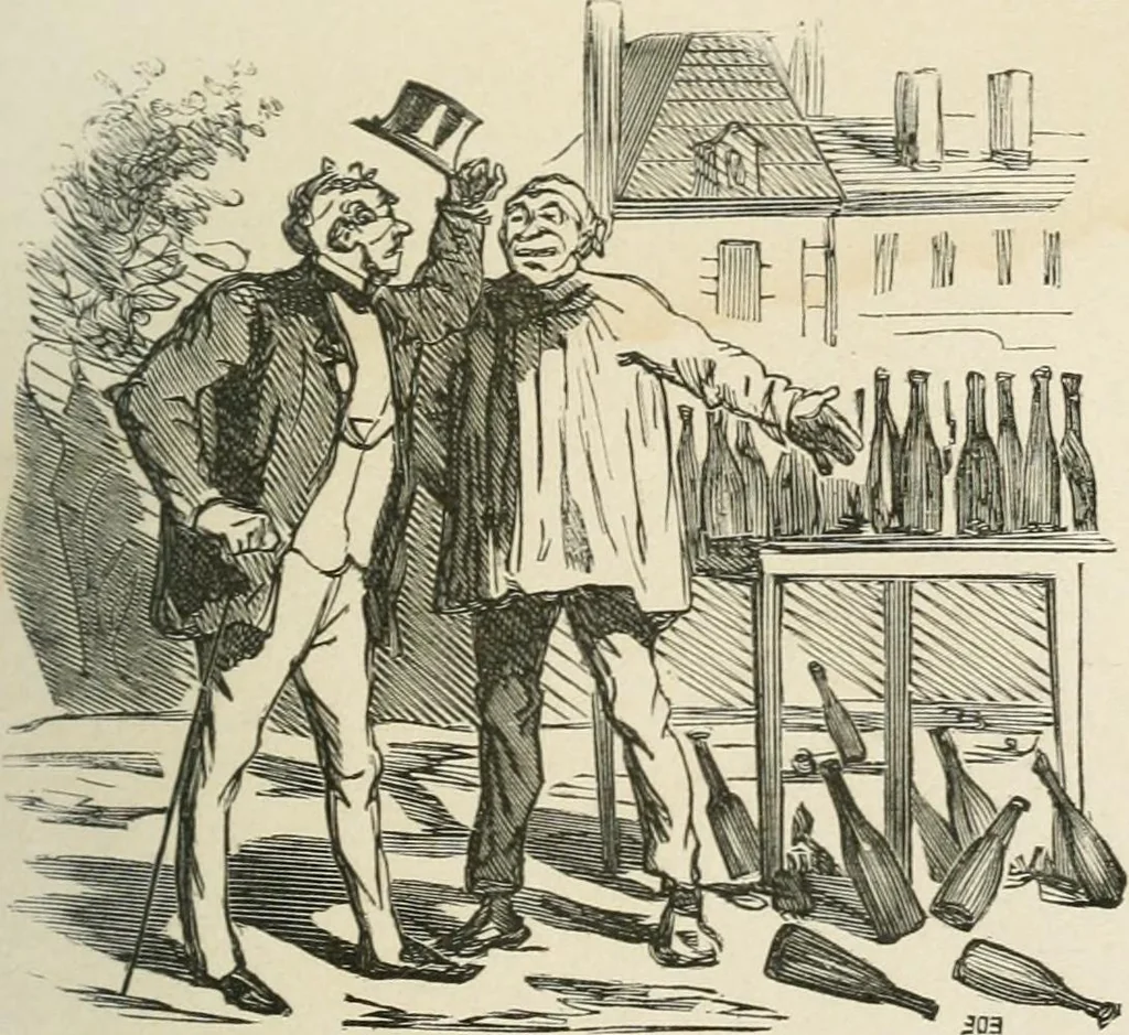An illustration from Cham, 1853, leaf 116