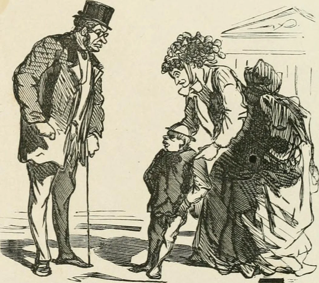 An illustration from Cham, 1853, leaf 116
