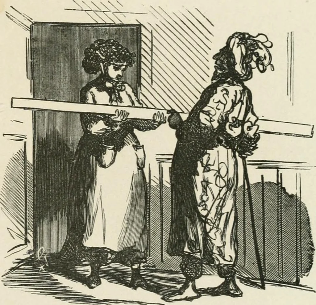 An illustration from Cham, 1853, leaf 120