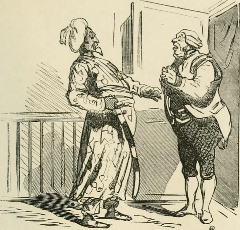 An illustration from Cham, 1853, leaf 122