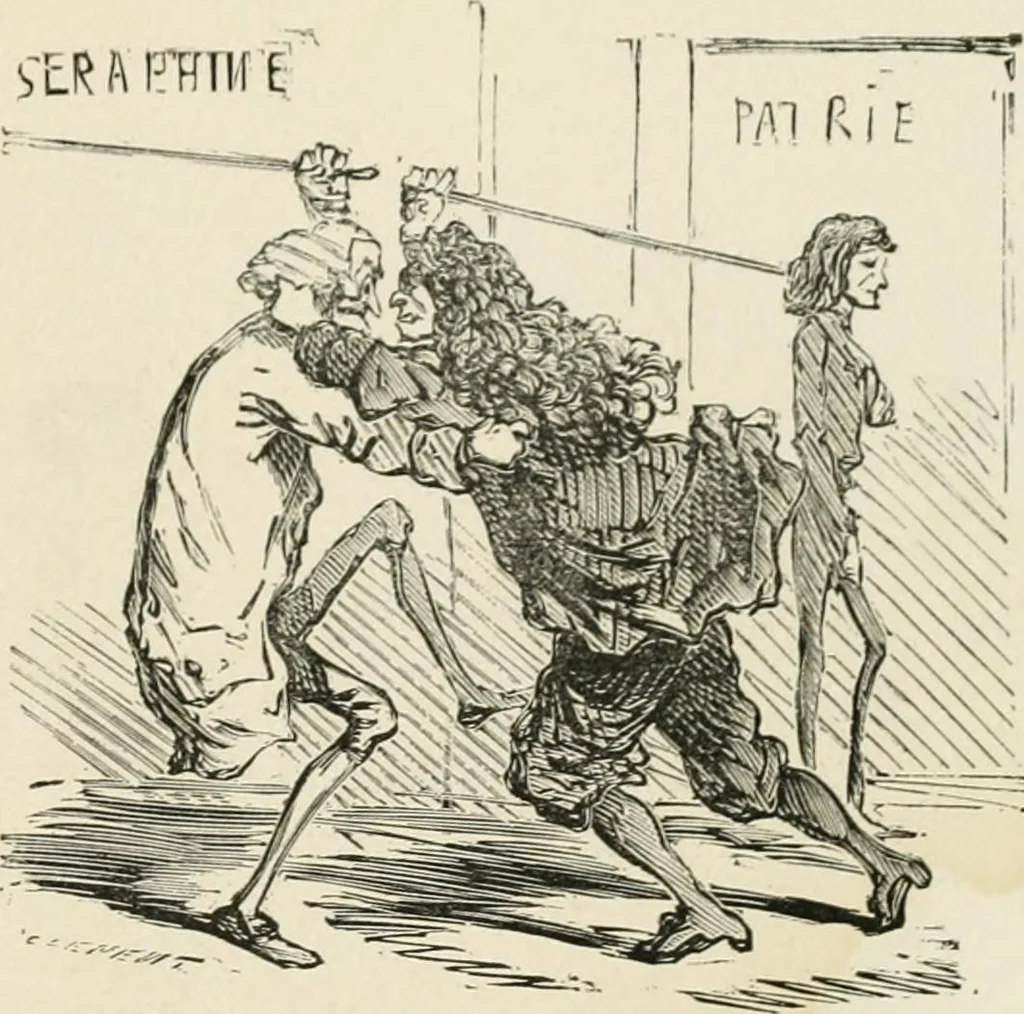 An illustration from Cham, 1853, leaf 122