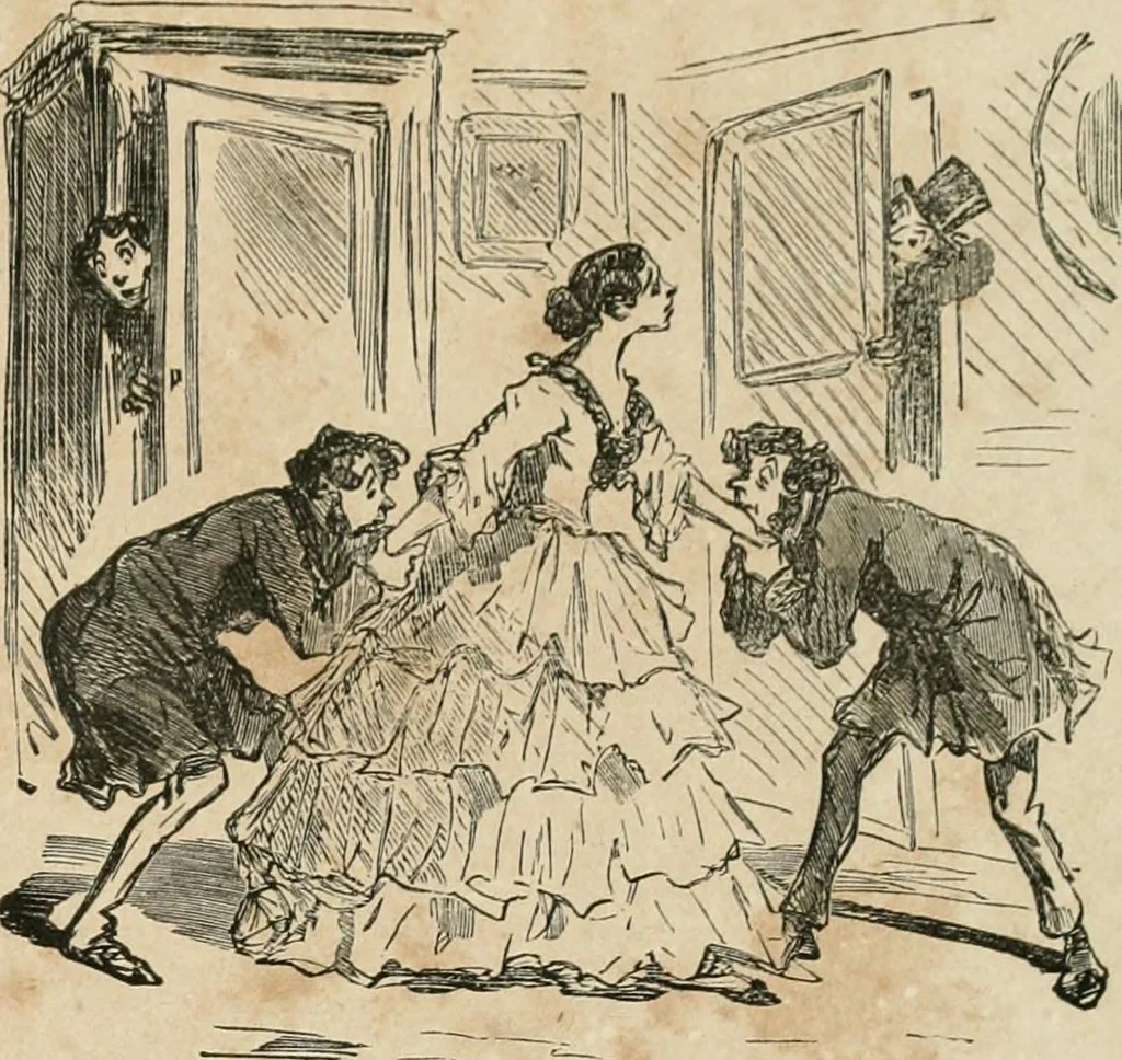 An illustration from Cham, 1853, leaf 128