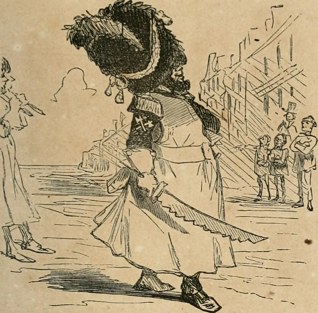 An illustration from Cham, 1853, leaf 132