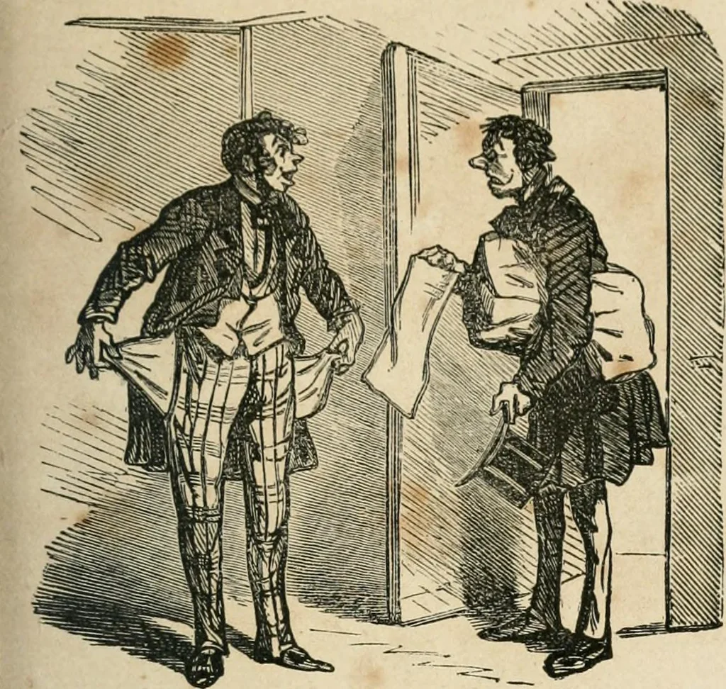 An illustration from Cham, 1853, leaf 136
