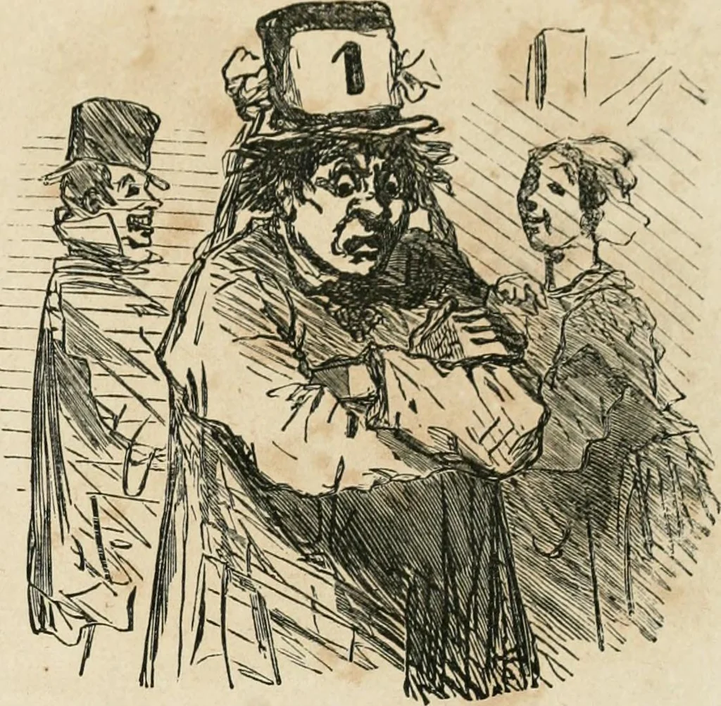 An illustration from Cham, 1853, leaf 136