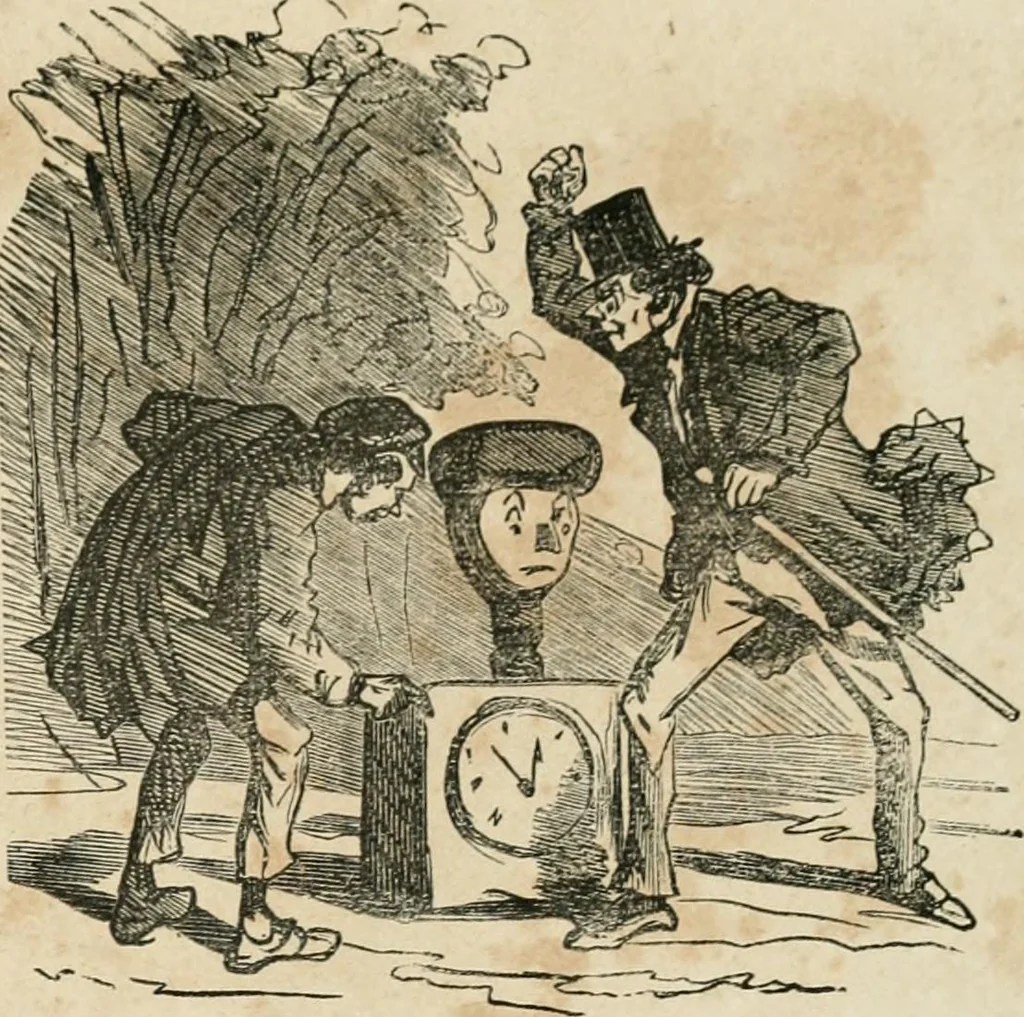 An illustration from Cham, 1853, leaf 140