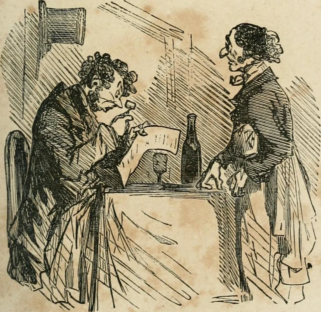 An illustration from Cham, 1853, leaf 140