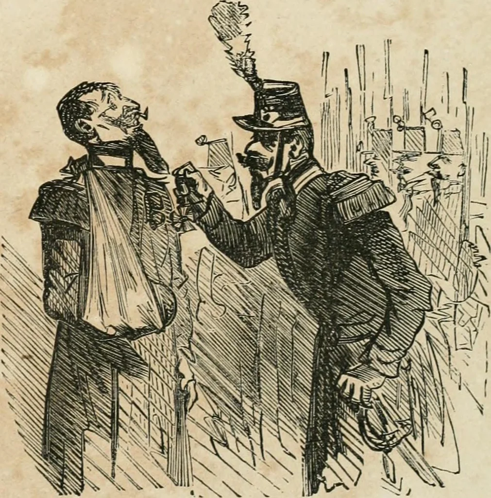 An illustration from Cham, 1853, leaf 140