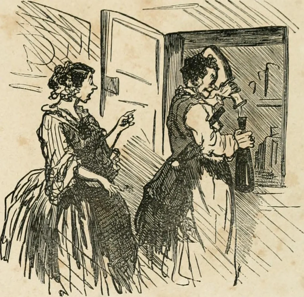 An illustration from Cham, 1853, leaf 142