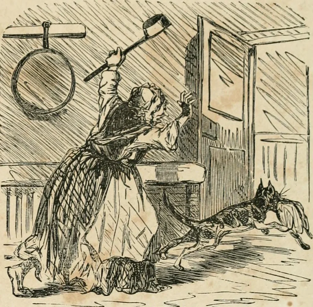 An illustration from Cham, 1853, leaf 144