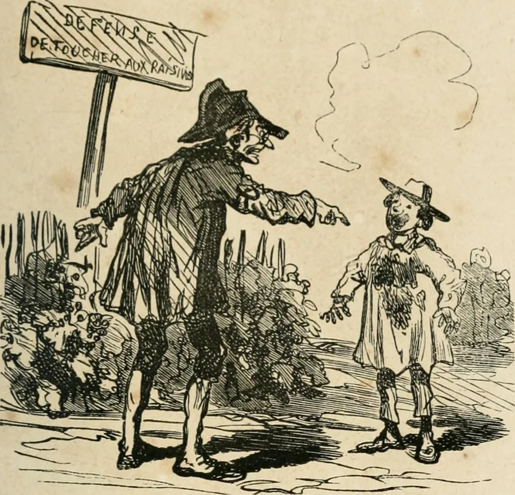 An illustration from Cham, 1853, leaf 146