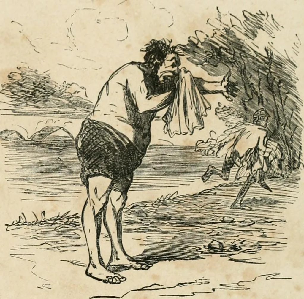 An illustration from Cham, 1853, leaf 146