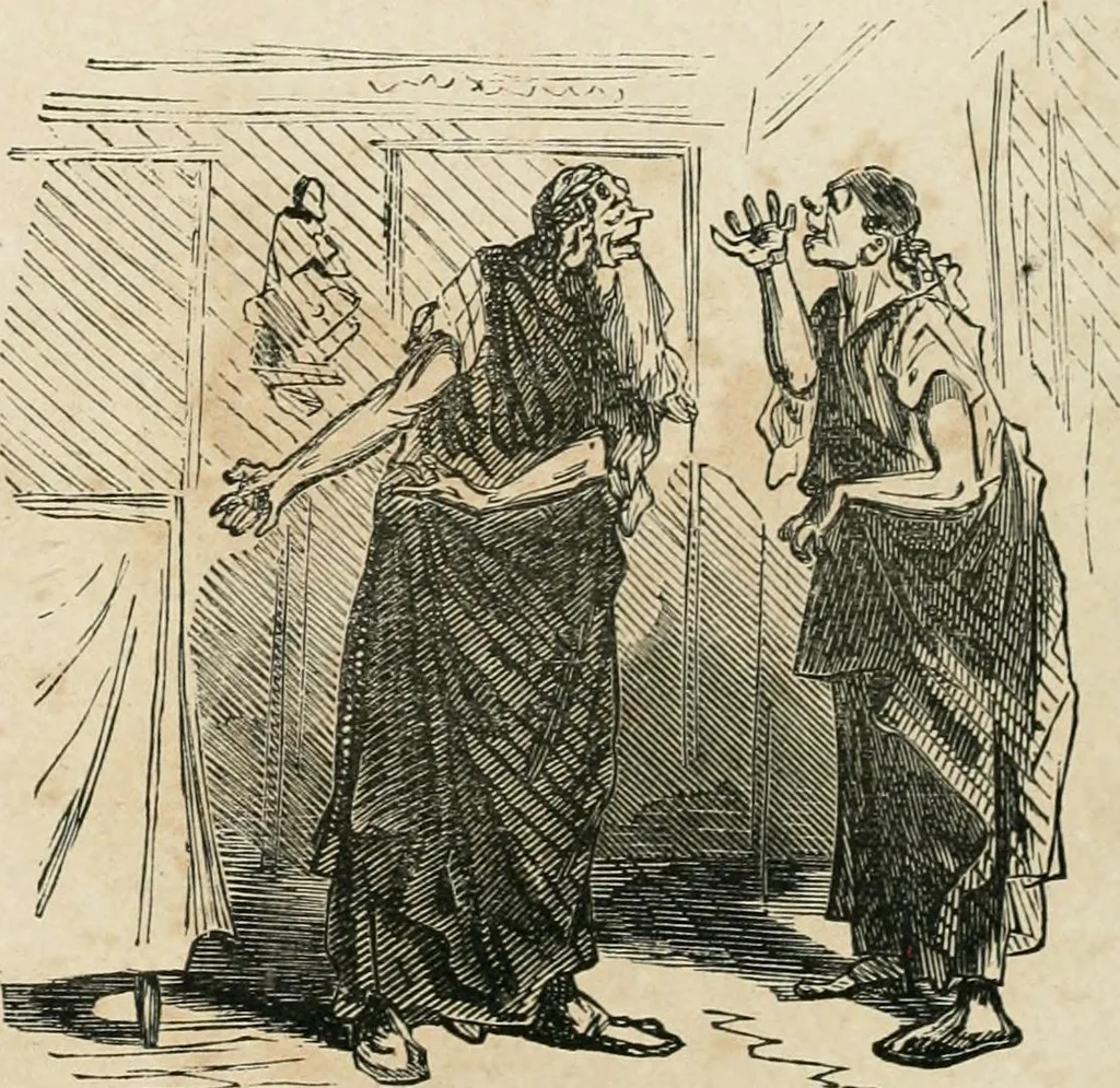 An illustration from Cham, 1853, leaf 146