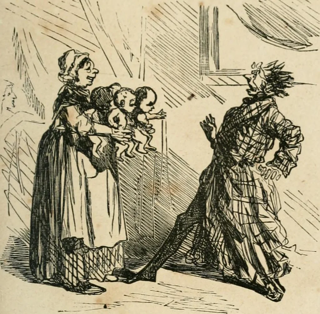 An illustration from Cham, 1853, leaf 148