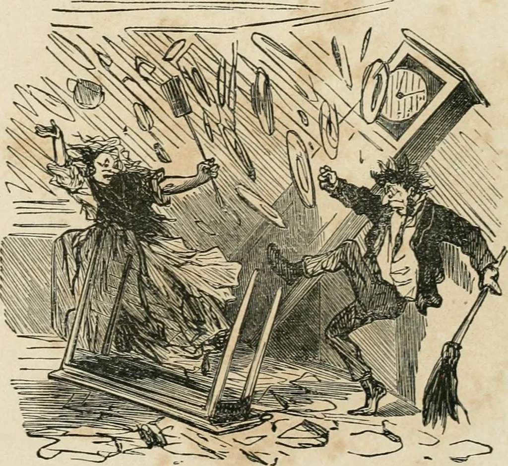 An illustration from Cham, 1853, leaf 148