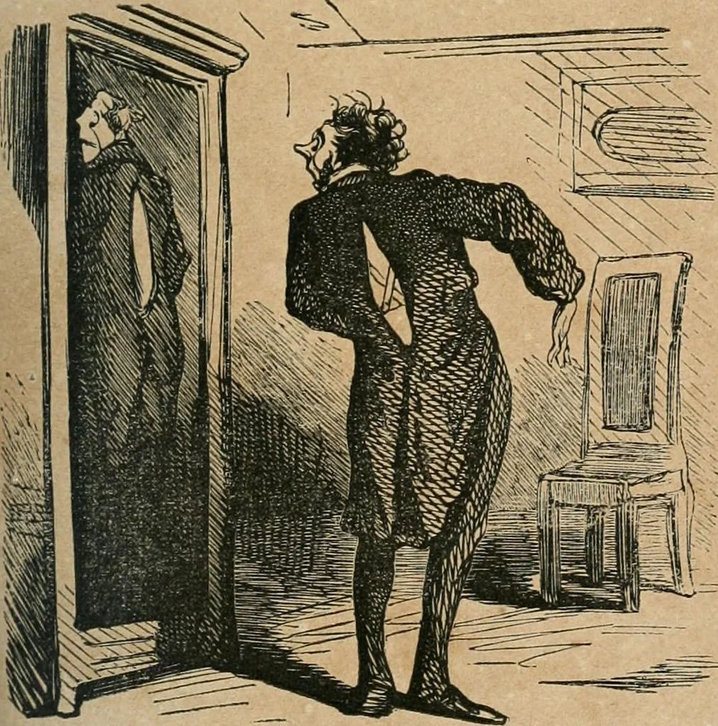 An illustration from Cham, 1853, leaf 150
