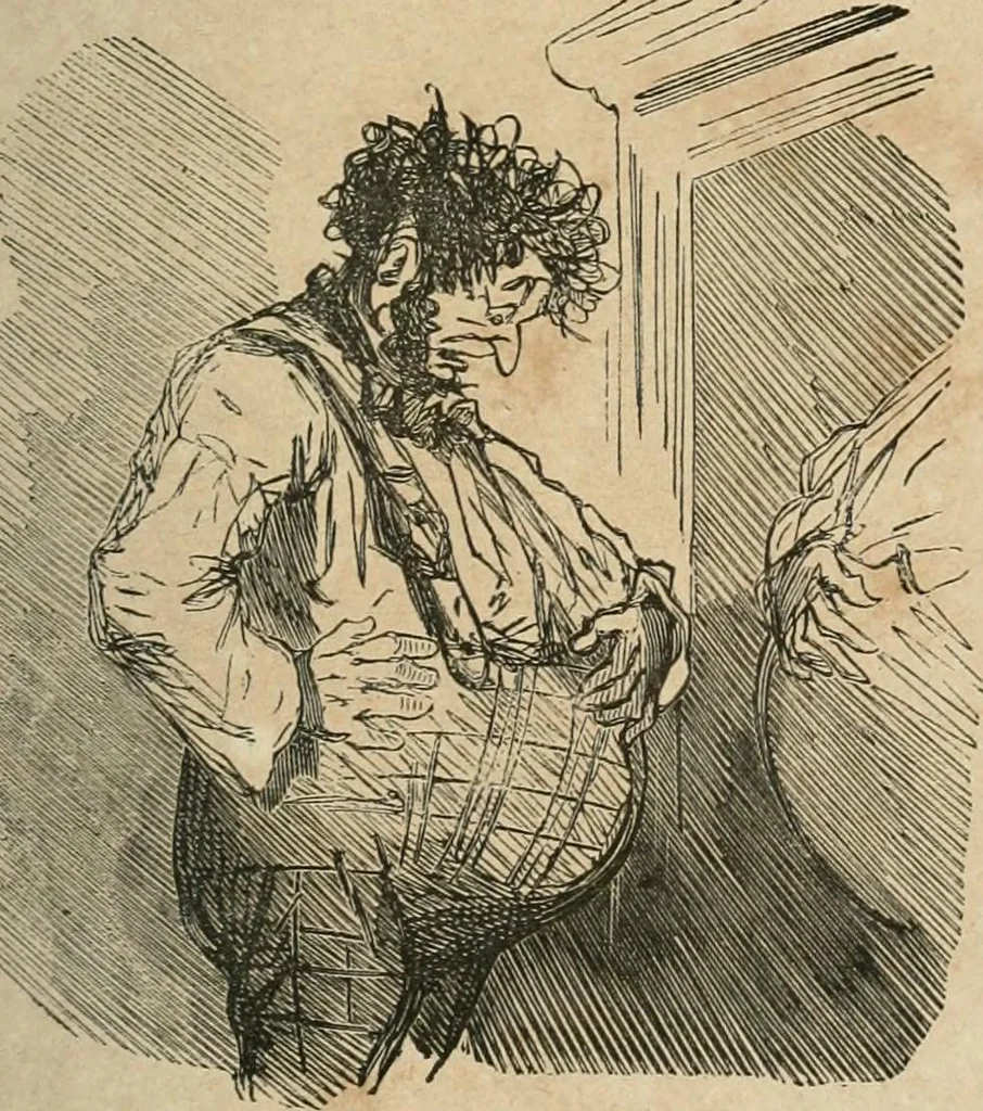 An illustration from Cham, 1853, leaf 154