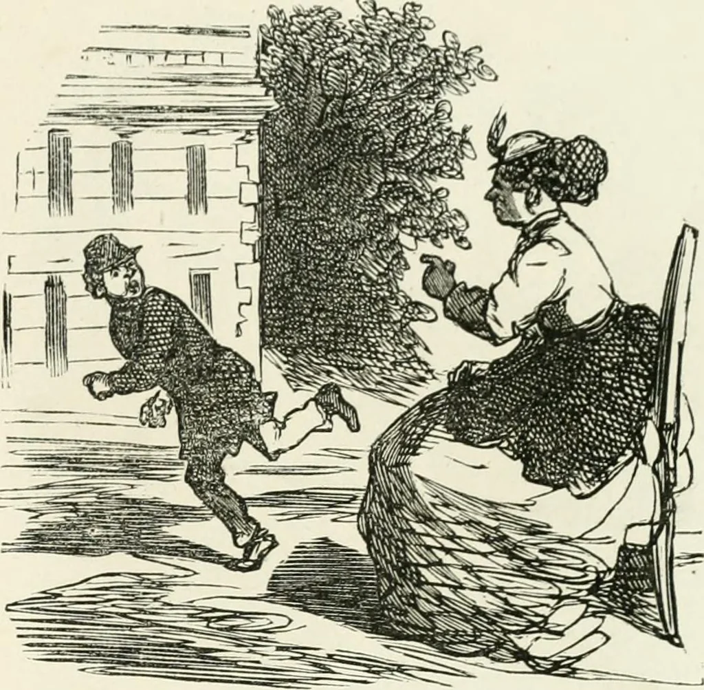 An illustration from Cham, 1853, leaf 16