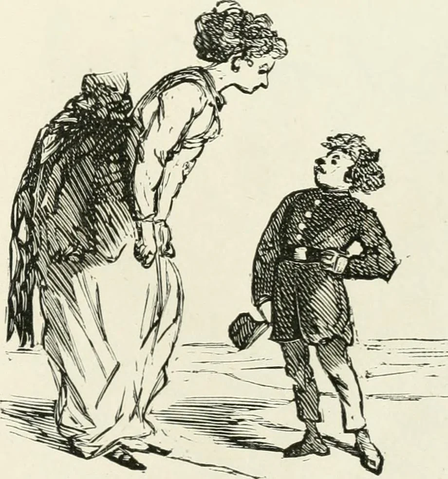 An illustration from Cham, 1853, leaf 16