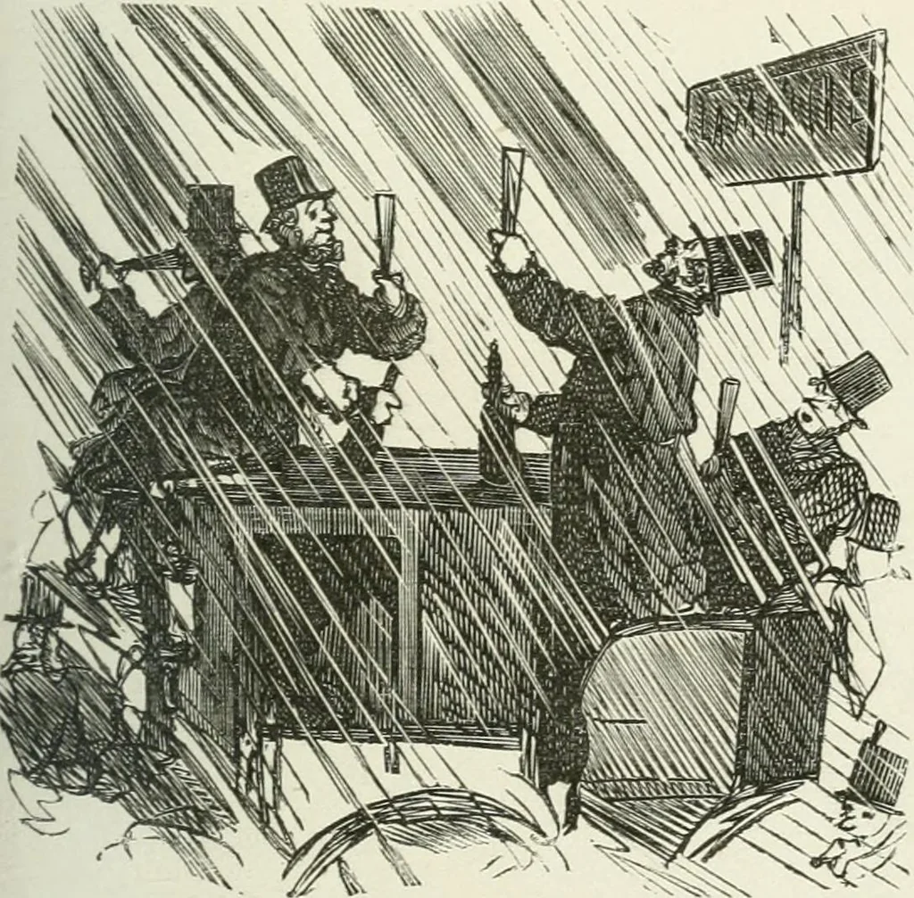 An illustration from Cham, 1853, leaf 160