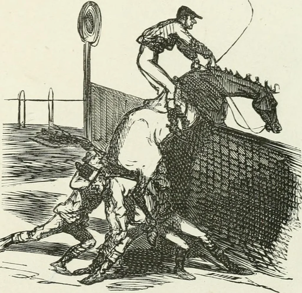 An illustration from Cham, 1853, leaf 160