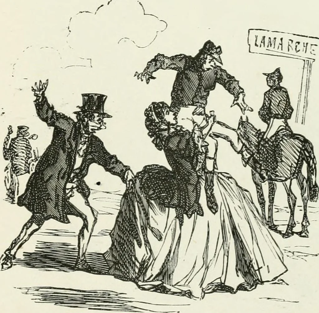 An illustration from Cham, 1853, leaf 162