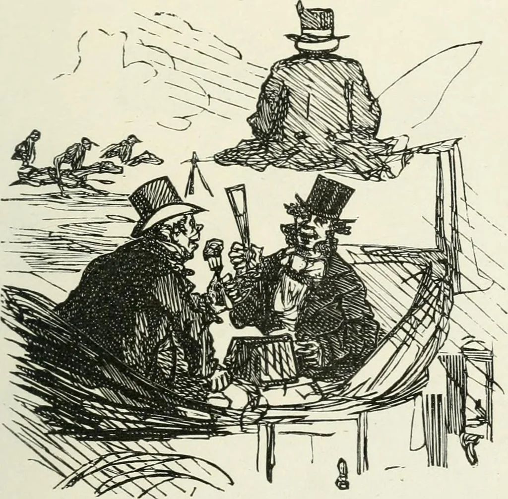 An illustration from Cham, 1853, leaf 164