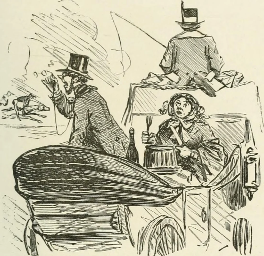 An illustration from Cham, 1853, leaf 166