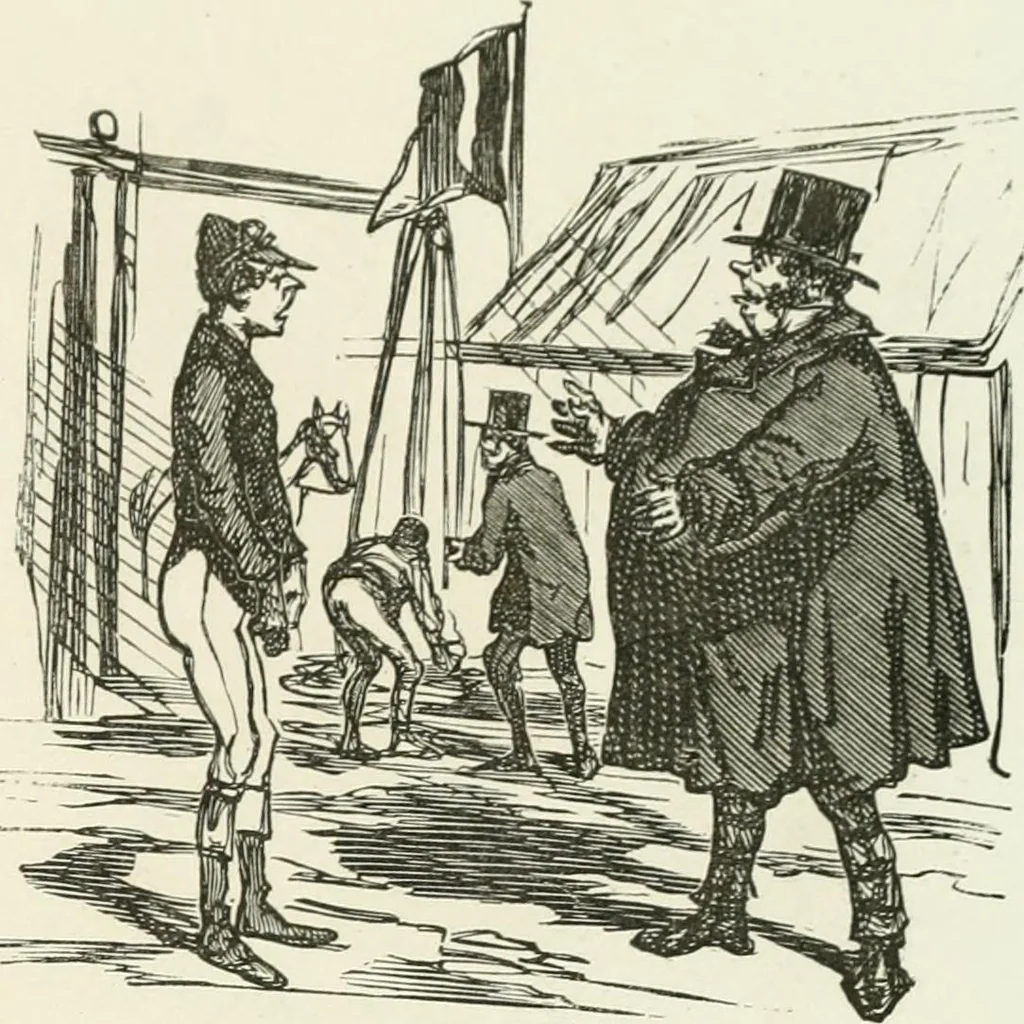 An illustration from Cham, 1853, leaf 166
