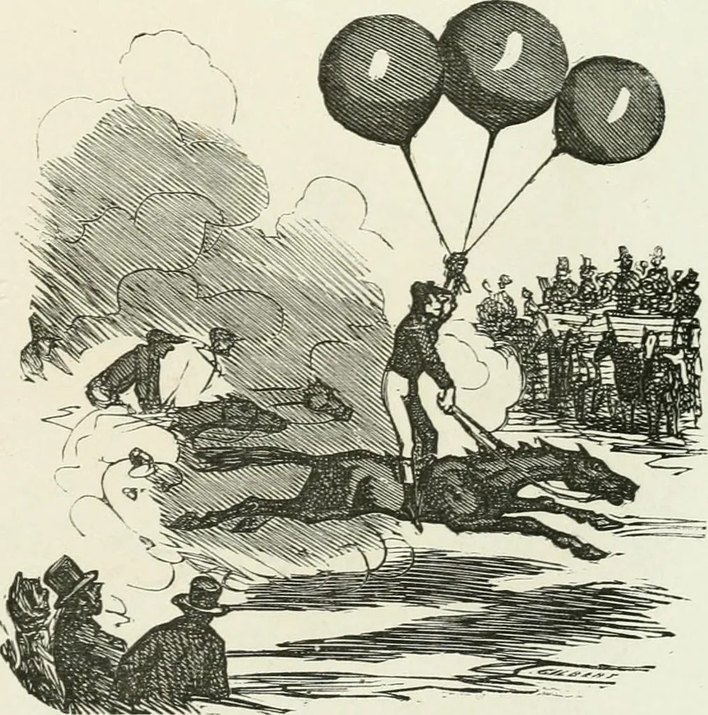 An illustration from Cham, 1853, leaf 166