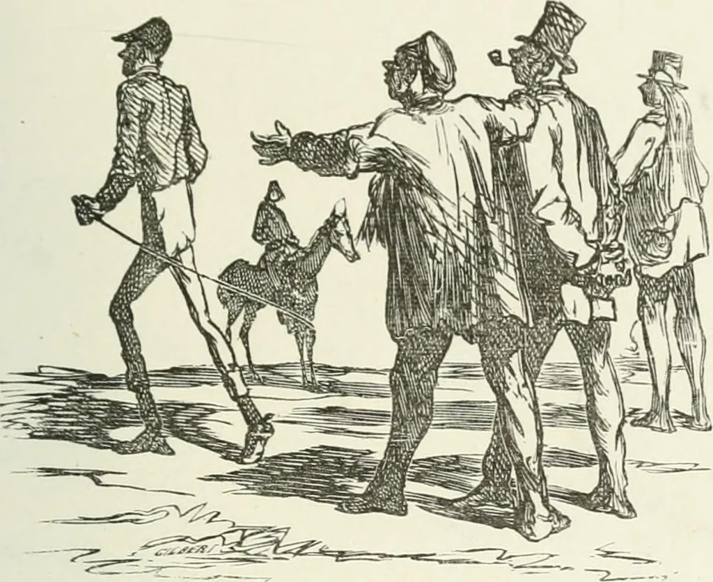 An illustration from Cham, 1853, leaf 172
