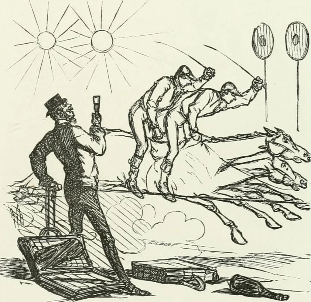 An illustration from Cham, 1853, leaf 174