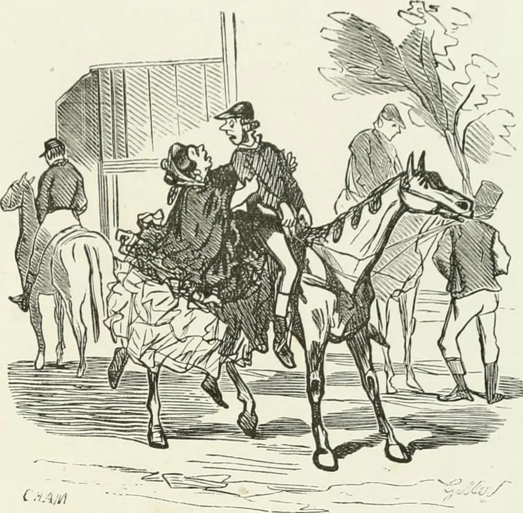 An illustration from Cham, 1853, leaf 176