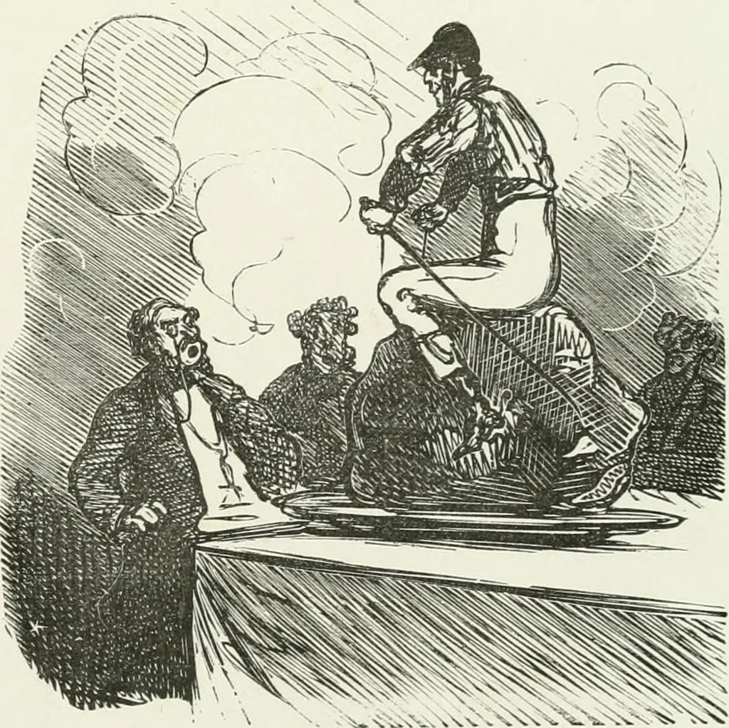 An illustration from Cham, 1853, leaf 176