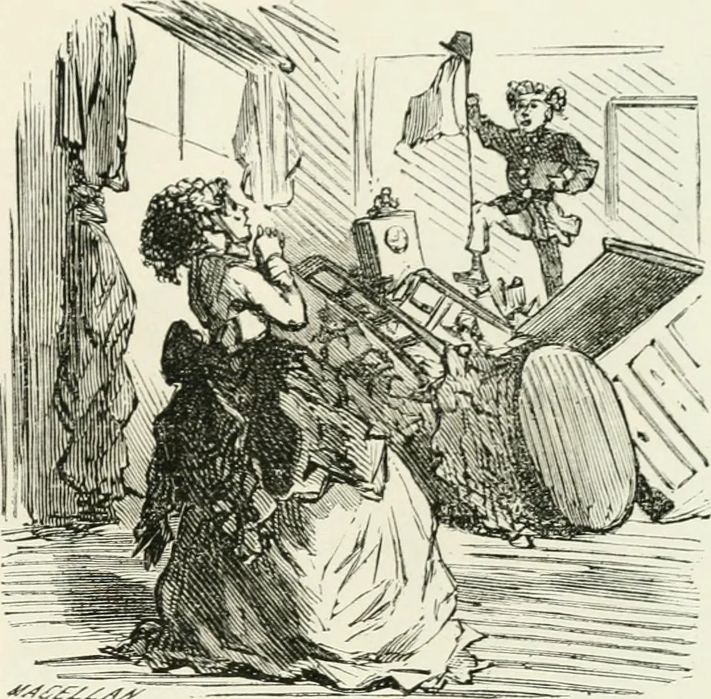 An illustration from Cham, 1853, leaf 18