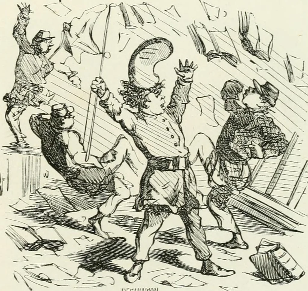An illustration from Cham, 1853, leaf 18