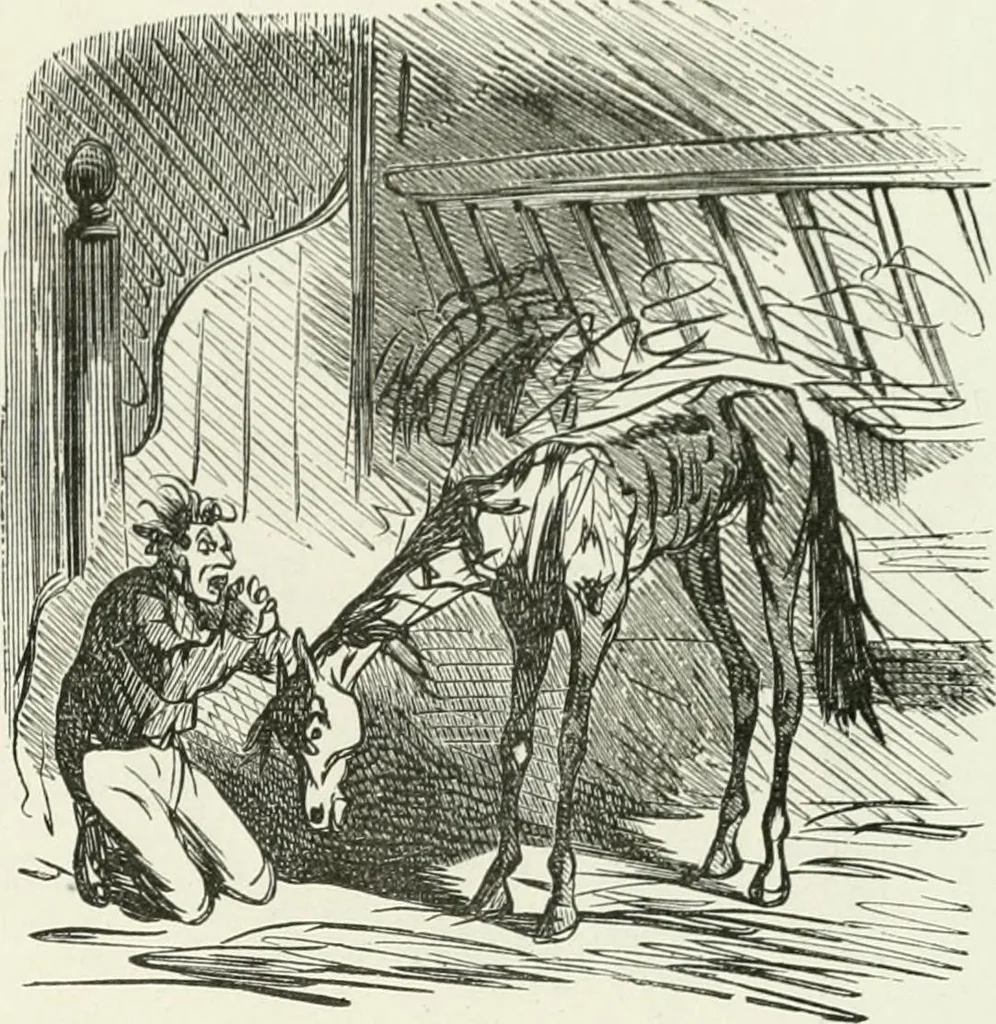 An illustration from Cham, 1853, leaf 180
