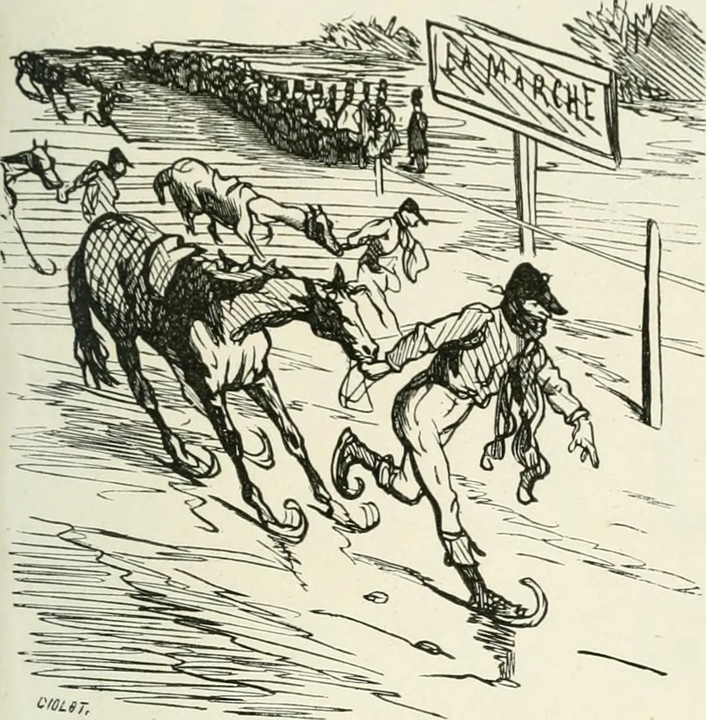 An illustration from Cham, 1853, leaf 184
