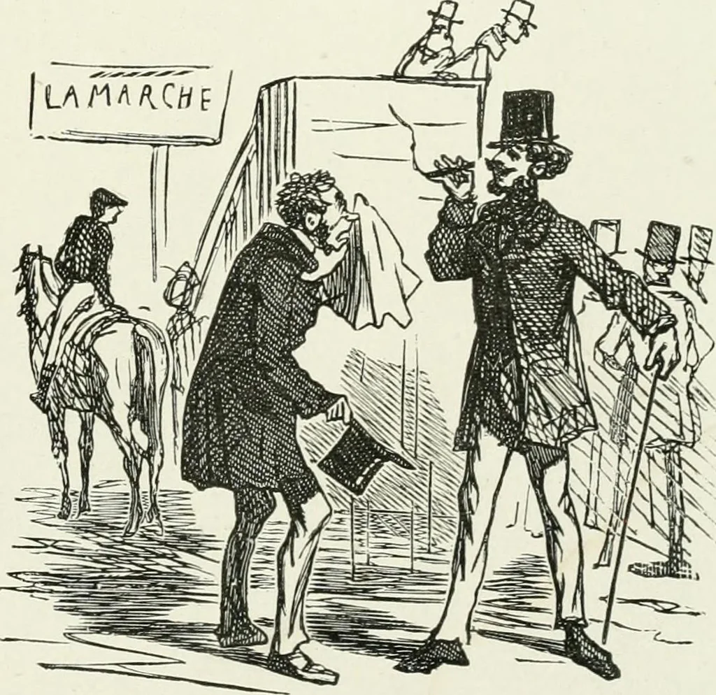 An illustration from Cham, 1853, leaf 184