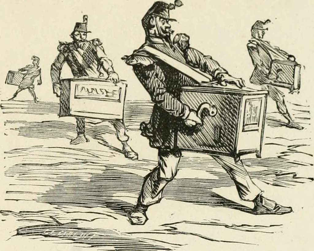 An illustration from Cham, 1853, leaf 188