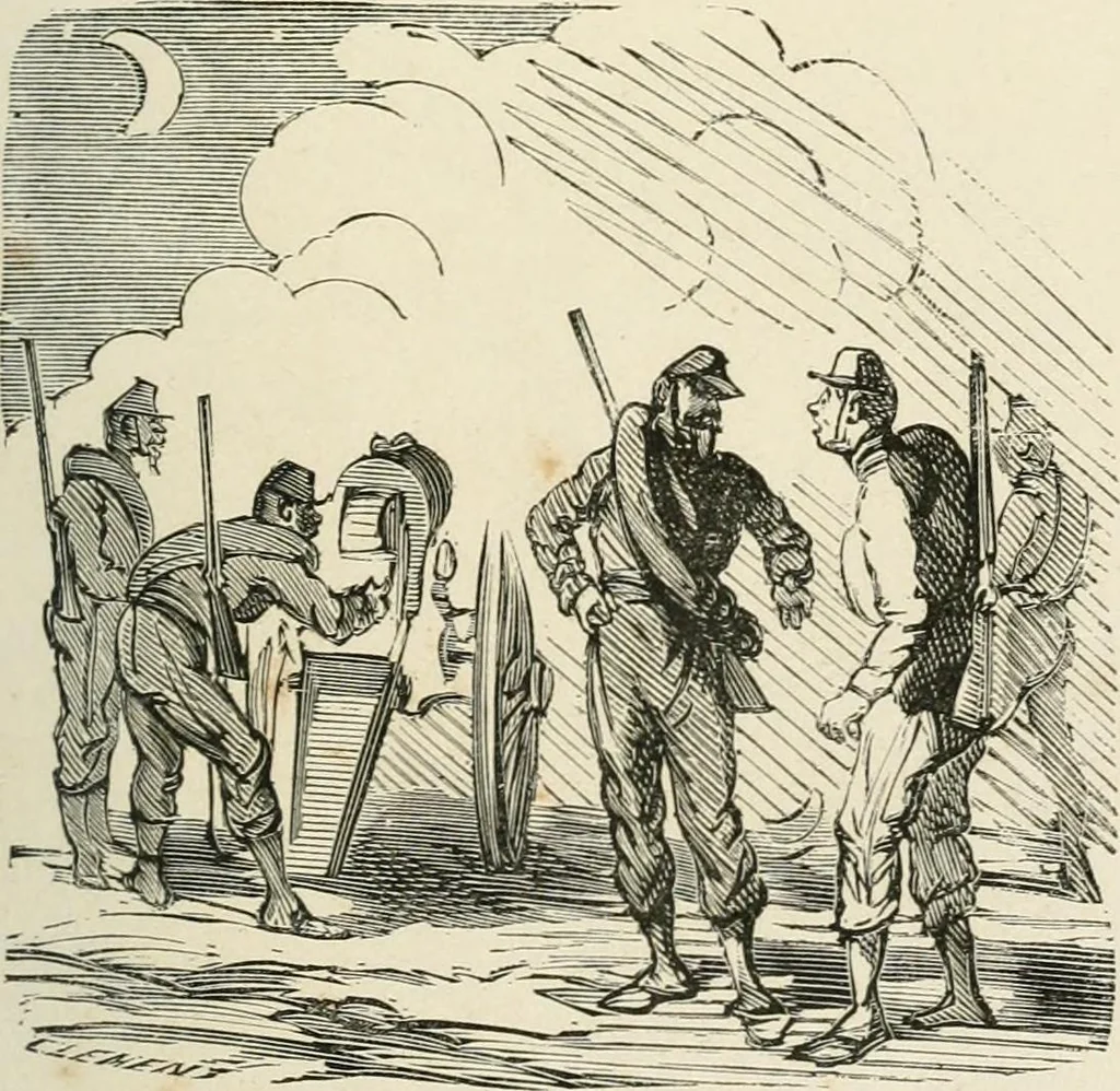 An illustration from Cham, 1853, leaf 190