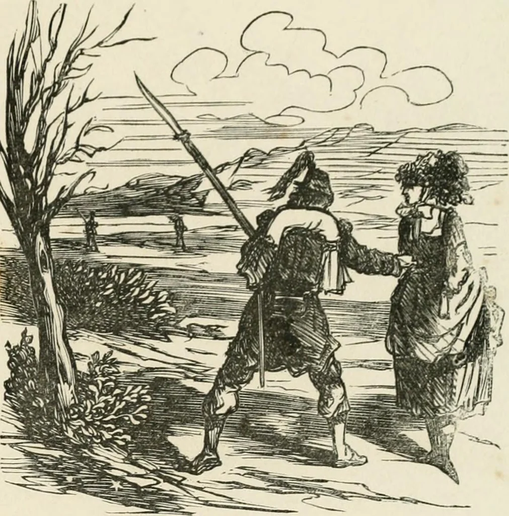 An illustration from Cham, 1853, leaf 192