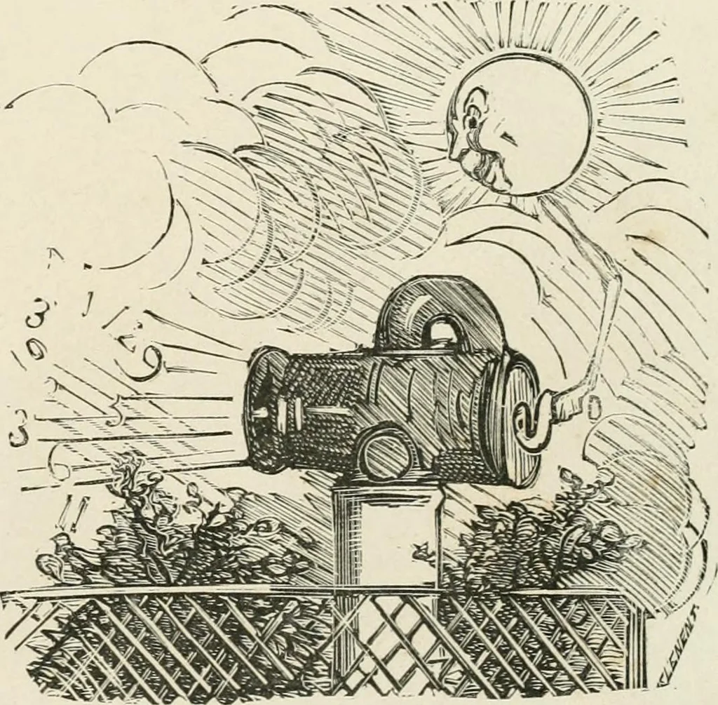 An illustration from Cham, 1853, leaf 192