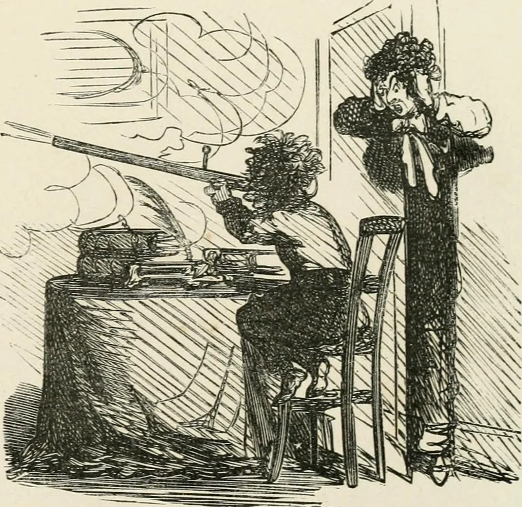 An illustration from Cham, 1853, leaf 194
