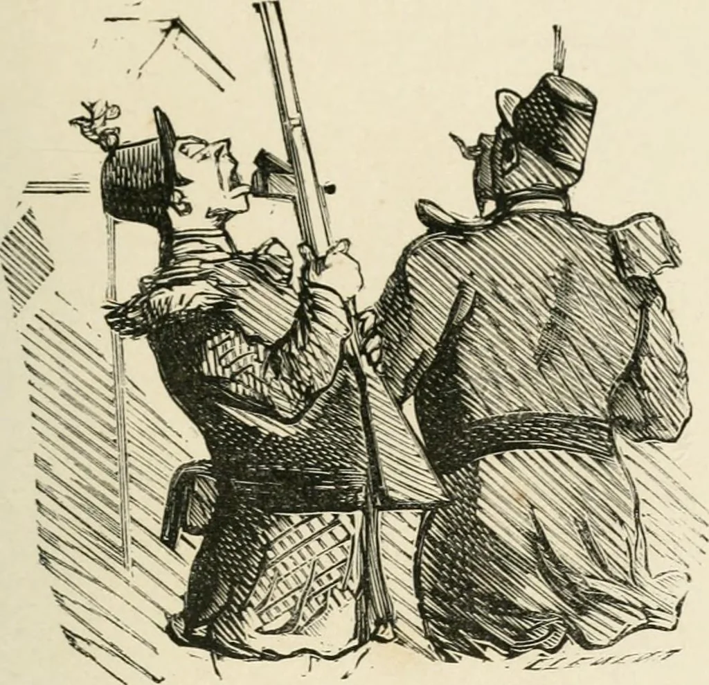 An illustration from Cham, 1853, leaf 198