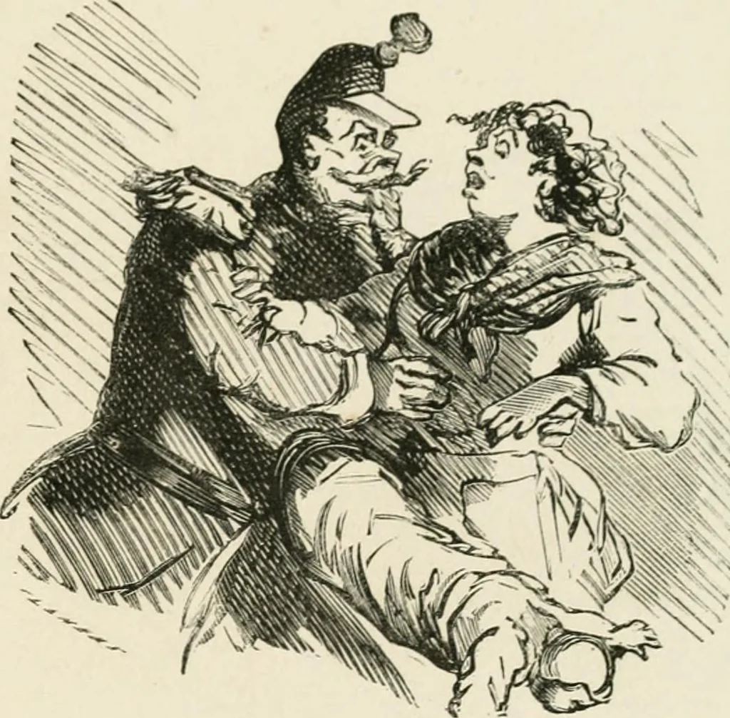 An illustration from Cham, 1853, leaf 198