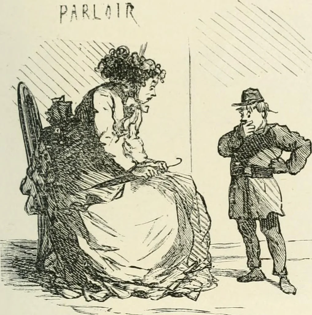 An illustration from Cham, 1853, leaf 20