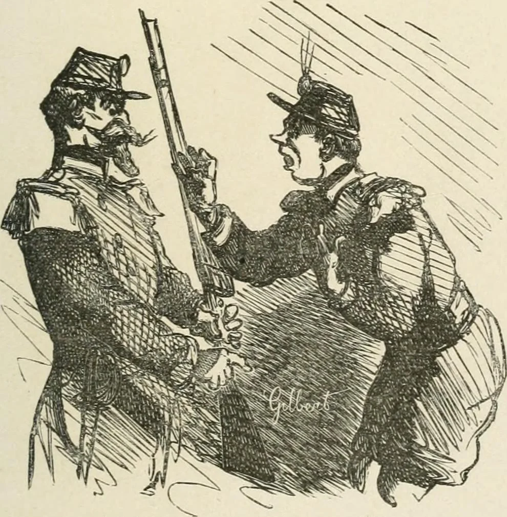 An illustration from Cham, 1853, leaf 200