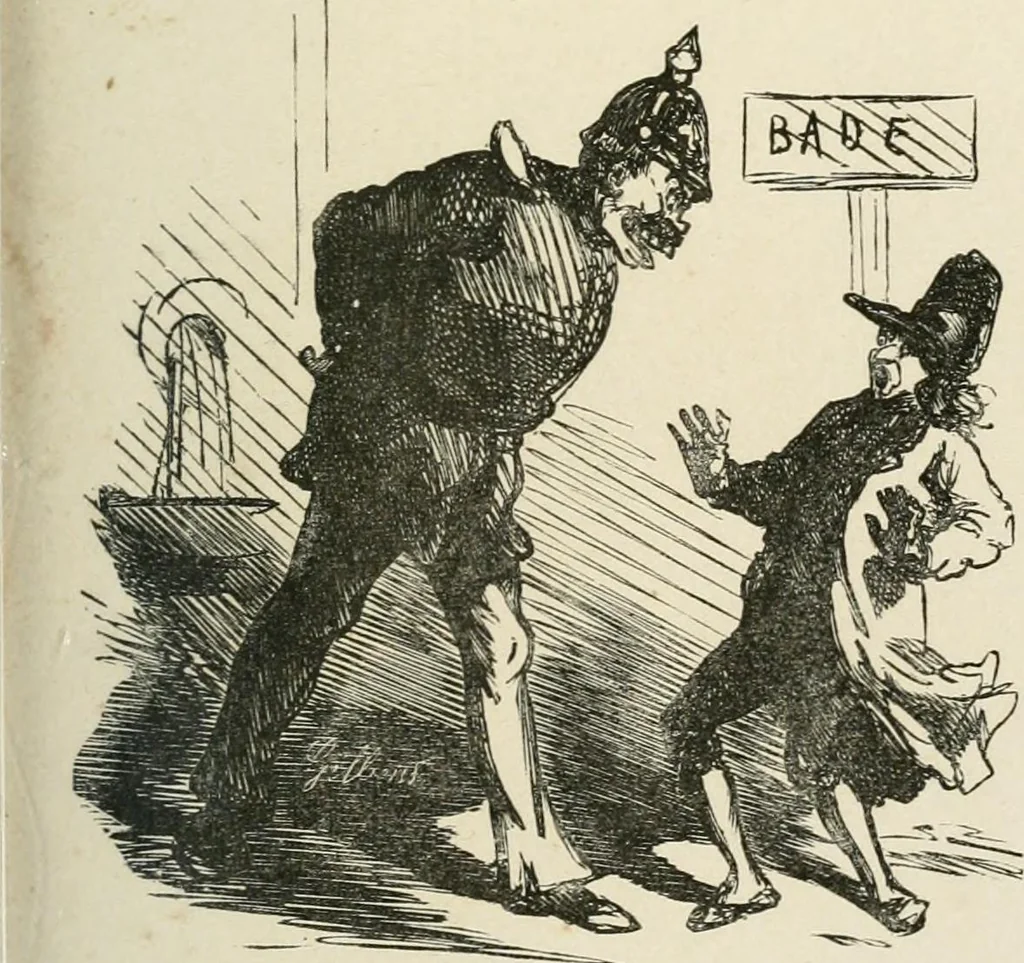 An illustration from Cham, 1853, leaf 202