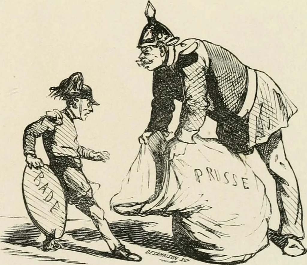 An illustration from Cham, 1853, leaf 202